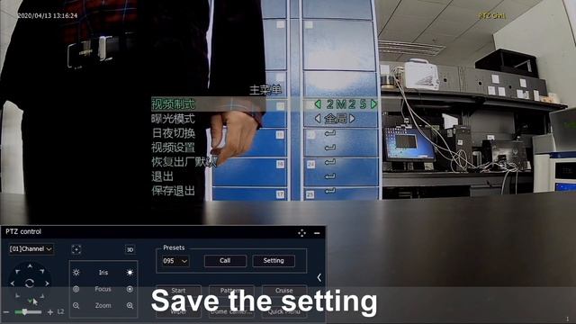 How to set the resolution of the analog camera by XVR смотреть онлайн