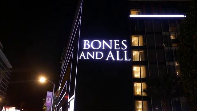 Timothee Chalamet Bones And All Billboard Sunset Blvd Los Angeles California USA November 13, 2022