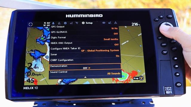 Humminbird HELIX How To: Demonstration Mode смотреть онлайн