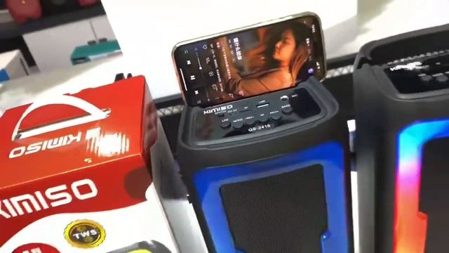 QS-2416 portable wireless bluetooth speaker смотреть онлайн