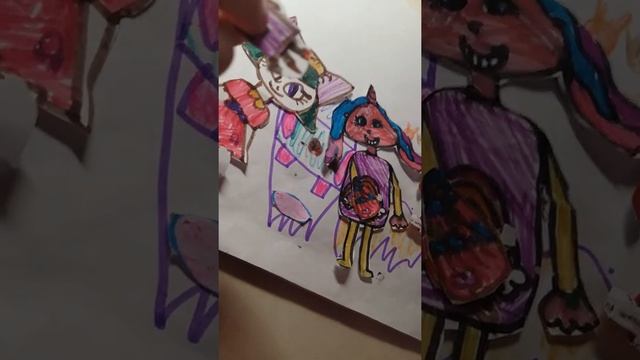 Обзор на бумажные куклы Лол👭💜💖 смотреть онлайн