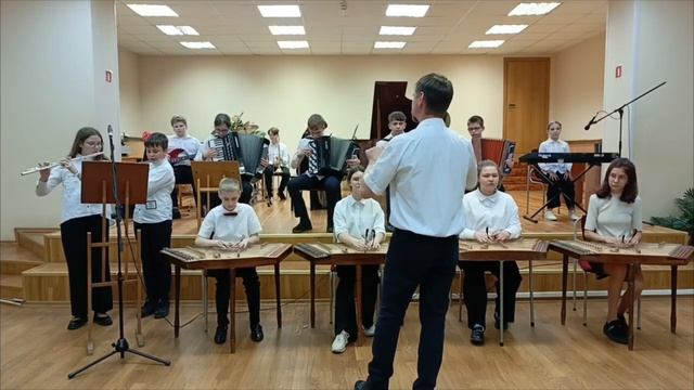 Оркестр «Вясёлка». Арам Хачатурян «Танец с саблями». смотреть онлайн