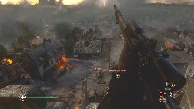 "STRONGHOLD" WWII | Call Of Duty (2017) | No HUD | PS5 [4K Ultra HD 60FPS] смотреть онлайн