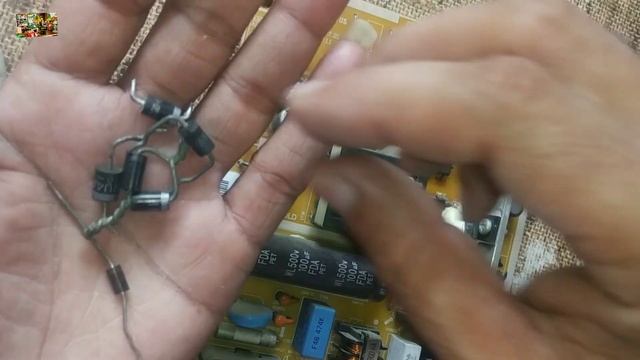 कौन सा डायोड कहाँ लगेगा | Which diode will be used where /#Samsung LED TV part 2 पॉवर सप्लाई |#mktv смотреть онлайн
