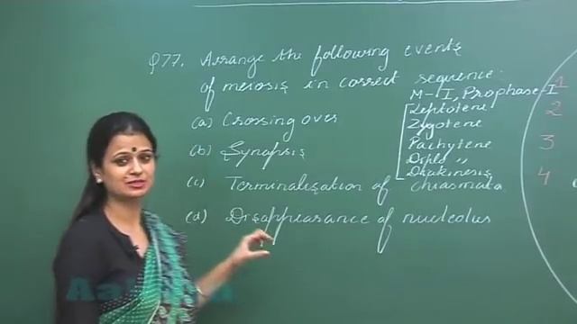 Re-AIPMT 2015 Solution-Biology Video Q. 76-77 Aakash Institute