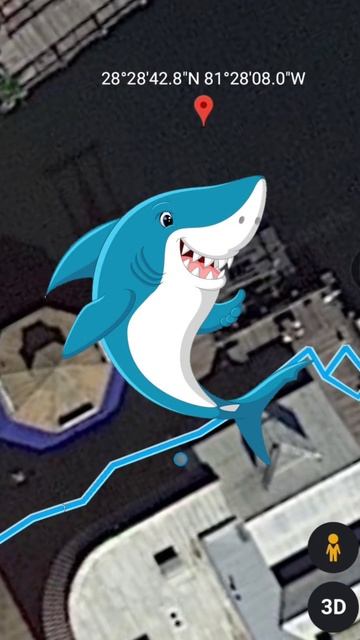 found shark is real 🦈🐬 on Google map and Google 🌎 #short #p1googleEarth смотреть онлайн