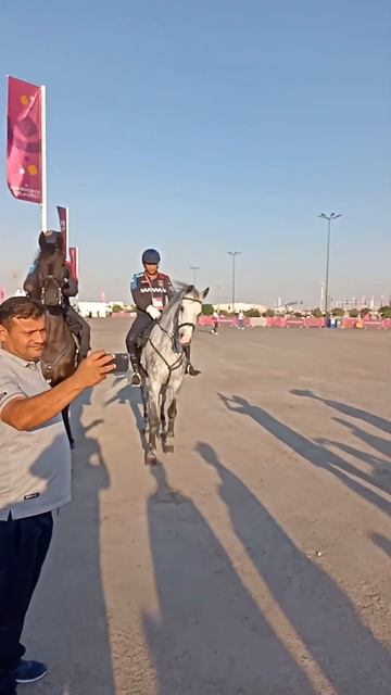 Mounted Police at the Stadium #fifa #shorts #shortvideo смотреть онлайн