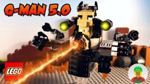 🔥 ЛЕГО G-Man 5.0 из Скибиди Туалетов! 💥