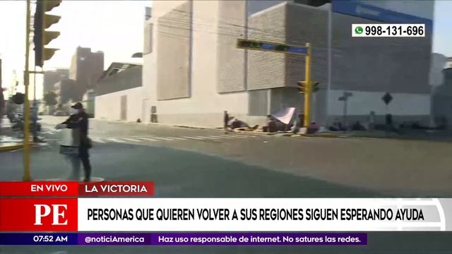 Primera Edición: Cientos de personas permanecen en la av Iquitos pidiendo viajar a San Martín смотреть онлайн