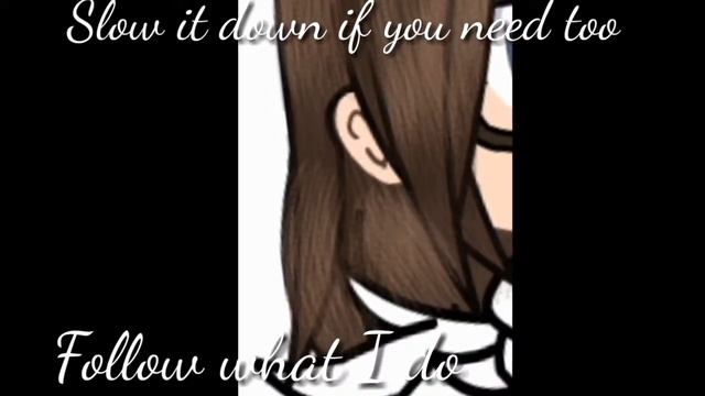 How to edit hair in Ibs Paint! 🎨 смотреть онлайн