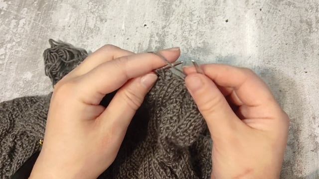 Шарф мужской с двусторонним узором. Повяжем? смотреть онлайн