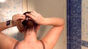 Как красиво и аккуратно заколоть короткие волосы крабиком. Простая двухминутная прическа