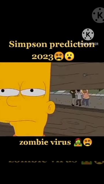 Future Predicted || Zombie Virus coming soon || By Simpsons || #short #shorts смотреть онлайн