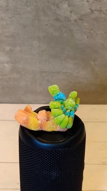 JBL Bass Test with Gummy Octopus! 🐙😳 смотреть онлайн
