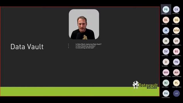 Knowledge Gap 2022: Petr Beles On Data Vault Vs. Data Mesh