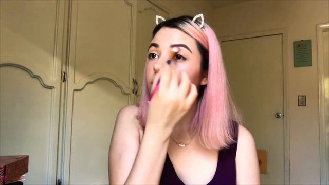 Bonito MAQUILLAJE en tonos MORADO y ROSA | pink and purple eyes | makeup tutorial смотреть онлайн