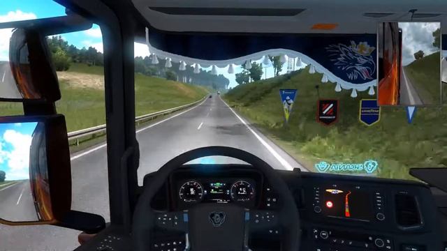 ETS 2 von Lille nach Kassel let´s Play Folge 2 смотреть онлайн