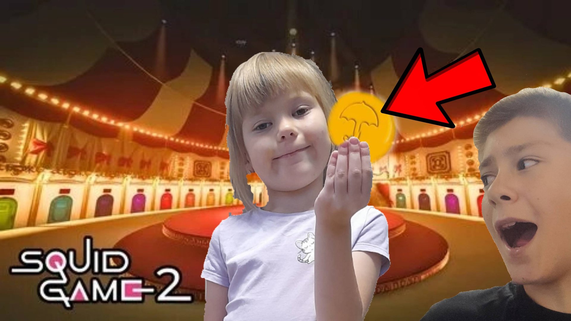 МЕНЯ ПОХИТИЛА ИГРА В КАЛЬМАРА !