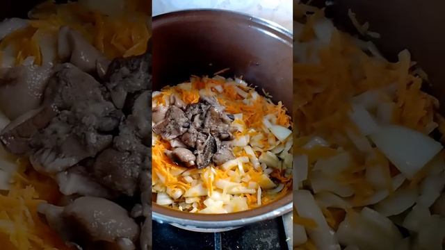 Перловая каша с грибами