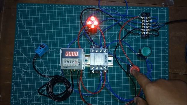 Cara merakit counter DH48J dengan kontaktor Part 1 смотреть онлайн