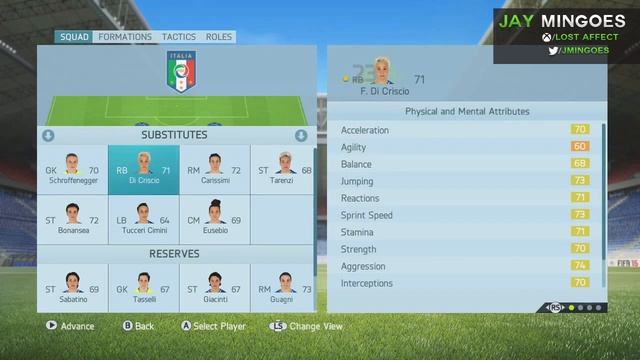 FIFA 16 Early Xbox 360 - Italy Women's National Team Roster FULL смотреть онлайн