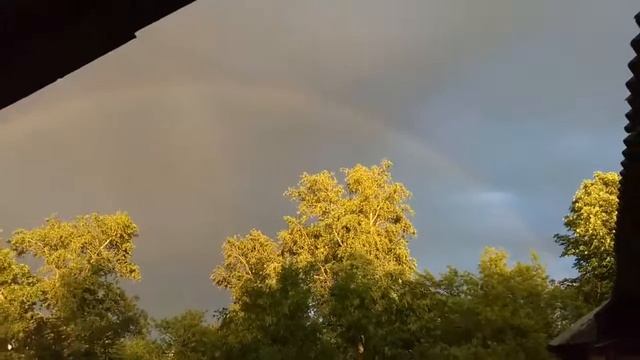 Ух ты! Какая радуга!