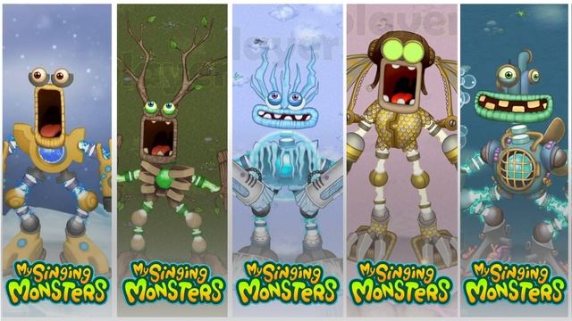 ALL Wubbox 3D Vs Wubbox My Singing Monsters Vs ALL Baby Wubbox  - Redesign Comparisons ~ MSM