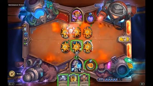 Solution Puzzle Lab Mirror: Explosive Assault - Astromancer Arwyn (2/7), Hearthstone Boomsday смотреть онлайн