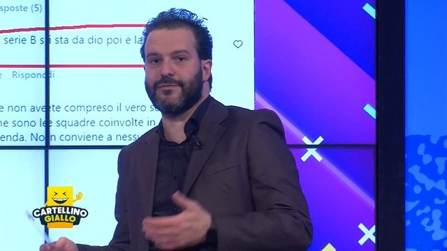 CARTELLINO GIALLO 13/02/2023 смотреть онлайн