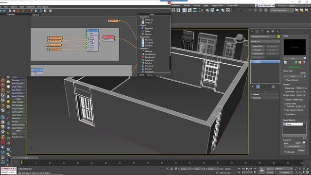 DEMO: RailClone 4 - Spline Modifier and Markers смотреть онлайн