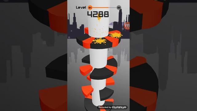 Играю в игру Helix Jump!!!! смотреть онлайн