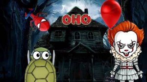 ОНО. Клоун Пеннивайз – Дом куклы Билли СТРАШИЛКИ для детей – СПАЙДЕР И НИНДЗЯГО