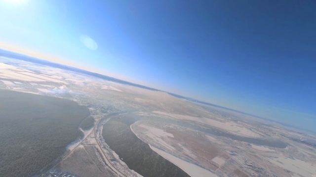 Летаю-расслабляюсь в морозный день на AtomRC Dolpin | Музыкальное синематик FPV видео смотреть онлайн