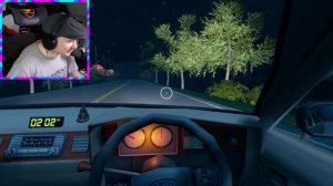 Я ПОЕХАЛ ДОМОЙ НОЧЬЮ НА МАШИНЕ и ЭТО ЗАКОНЧИЛОСЬ ПЛОХО!! (Night Drive: คืนหลอน ซ่อนทาง)