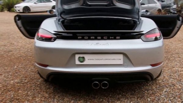 Porsche Boxster 718 Roadster 2.0 Manual Convertible 2016 in Rhodium Silver