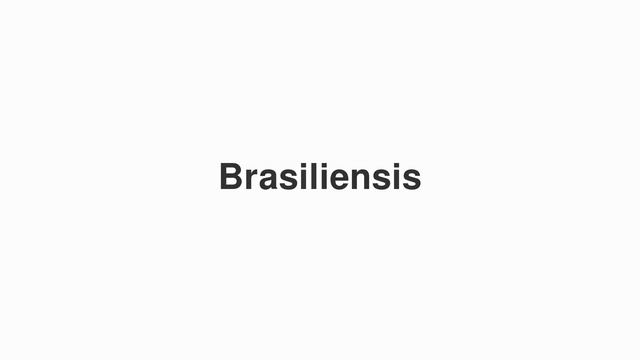 How to Pronounce "Brasiliensis" смотреть онлайн