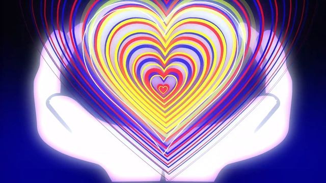 4K Unlimited Love Heart | Neon light colour abstract background, Infinity Loop with animation effec смотреть онлайн