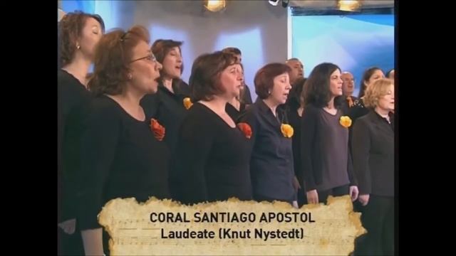 Laudate (Knut Nystedt) - Coral Santiago Apostol en Intereconomía TV смотреть онлайн