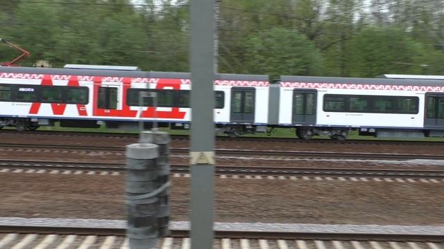 Эксклюзив! Обкатка электропоезда ЭГЭ2Тв-021 "Иволга 4.0" на D4 смотреть онлайн