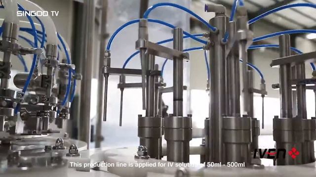 Glass Bottle IV Solution Production Line смотреть онлайн