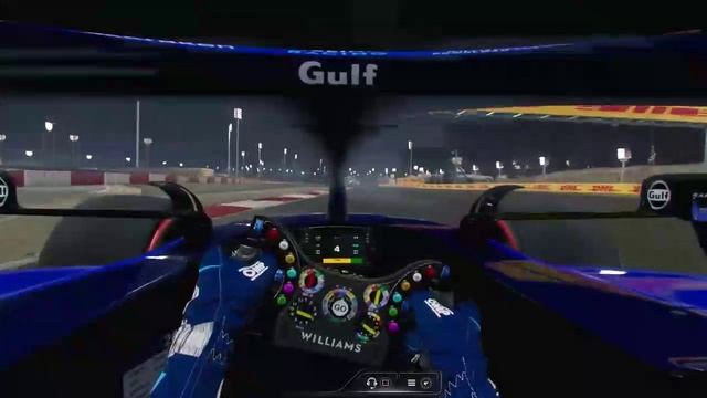 💨 Реалистичный кокпит-вид в Формуле 1! Williams на квалификации BAHRAIN GP смотреть онлайн