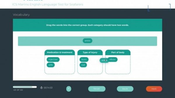 Marlins Test For Seafarer Score 90%