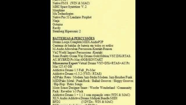 CATALOGO FULLAUDIOMUSIC смотреть онлайн