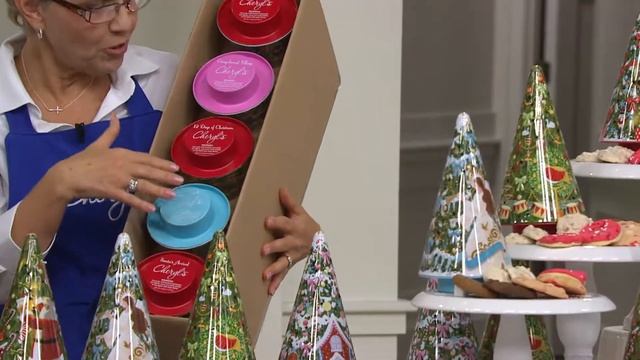 SH12/7 Cheryl's 50-piece Cookies in (5) Holiday Tree Tins with Mary Eckenrode смотреть онлайн