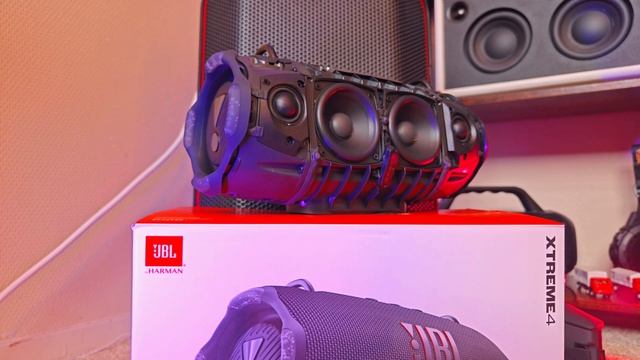 JBL XTREME 4 - FABRIC COVER REMOVED! BASS TEST!! "LOW FREQUENCY MODE/DSP OFF!!" смотреть онлайн