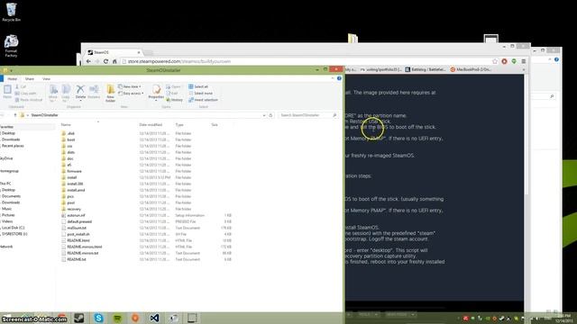 HOW TO INSTALL STEAM OS. смотреть онлайн