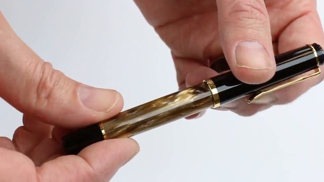 Pelikan M200 Brown Marble Fountain Pen