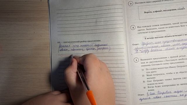 ВПР | Русский язык | 5 класс | Проверка