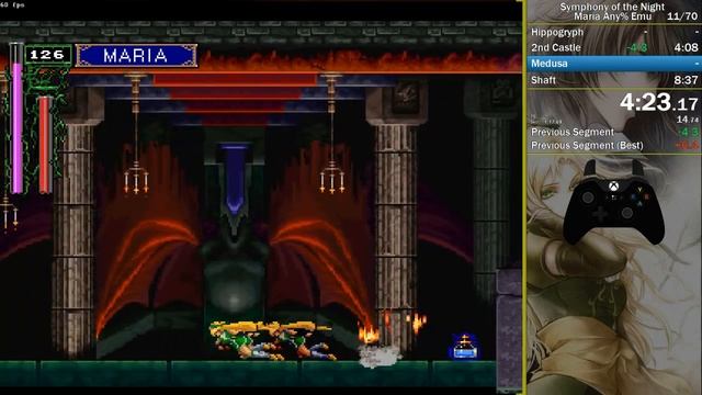 SotN Maria Any% Emu PB 8:35 смотреть онлайн