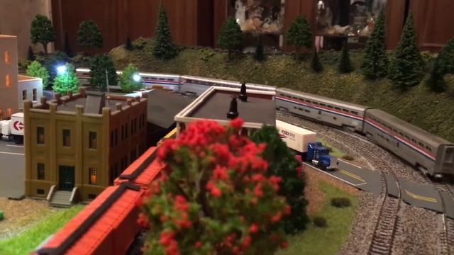 N scale layout смотреть онлайн